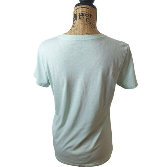 Under Armour Womens Tee S Mint Green UA Logo Loose Fit Athletic Iconic T-Shirt - Picture 4 of 6